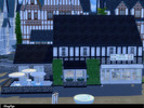 Sims 4 —  by GlossyPage — This community lot is pictured at South Square Coffee, Windenberg. It is designed as a cafe to