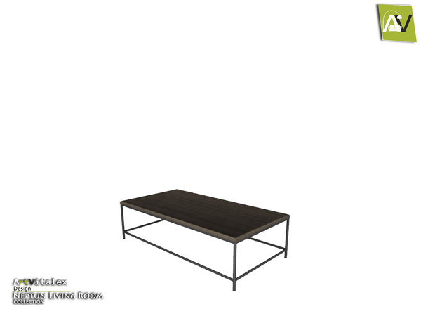 Sims 4 — Neptun Coffee Table by ArtVitalex — - Neptun Coffee Table - ArtVitalex@TSR, Aug 2018