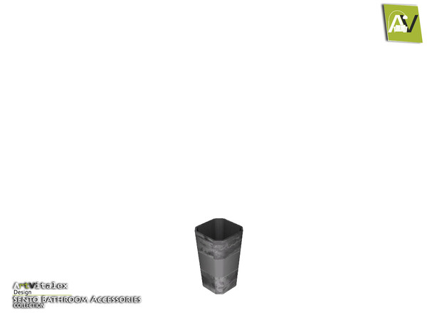 Sims 4 — Sento Cup Empty by ArtVitalex — - Sento Cup Empty - ArtVitalex@TSR, Aug 2018