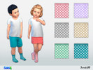 Sims 4 — S77 toddler 31 by Sonata77 — Nice socks for toddler boys and girls. Base game. New item. 6 colors.