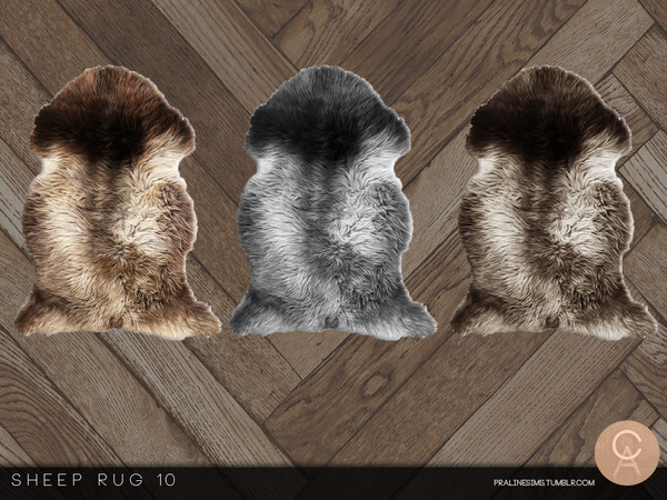 Sims 4 — Sheep Rug 10 by Pralinesims — By Pralinesims