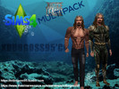 Sims 4 — Justice League Aquaman Multipack by xdbogoss95 — Permission to come aboard? Dive into the skin of the king of