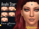 Sims 4 — Anahi Star Face Glitter  by Bytamaniac — Created for: The Sims 4 Inspired by Mia from Rebelde Works with base