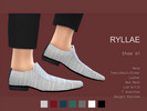 Sims 4 — RYLLAE Shoe A1 Male by RyllaeSims — 