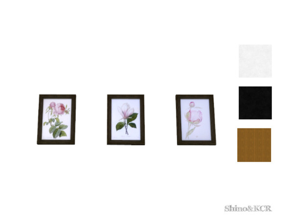 Sims 4 — Dining Delight - Painting Table by ShinoKCR — Modern Dining Furniture with some Vintage touches You find it in