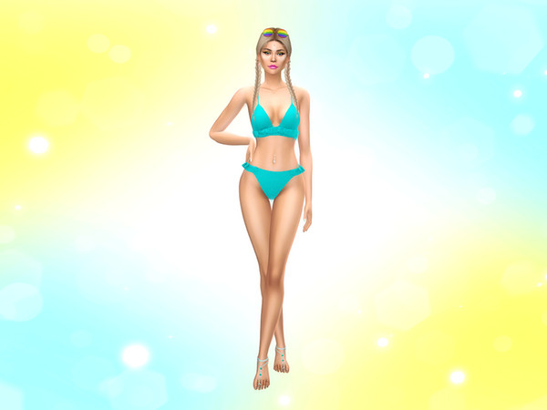 Sims 4 — Summer 04 CAS Background by KatVerseCC — The best time of the year is the Summer - without a doubt! So here's a