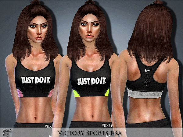 Sims 4 — Victory Sports Bra by Black_Lily — YA/A/Teen 3 Styles New item
