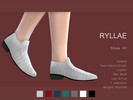 Sims 4 — RYLLAE SHOE A1 Female by RyllaeSims — Made for Sims 4.