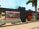 Sims 3 — Desert Bachelor Pad by blgfan902 — Small, cozy and modern. When you walk in the front door the kitchen with a