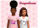 Sims 4 — Cute Child Shirt by DragonQueen0 — Name- Cute Child Shirt Swatches- Two