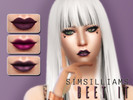 Sims 4 — BEET IT Lipkit by Simsilliams_ — BEET IT lipkit in 3 purple shades