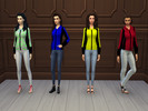 Sims 4 — Womens Colored Hoodies by HeyIm_Pups — Beautiful and cozy looking hoodies for your ladies!