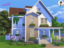 Sims 4 — Scarlett House noCC by Tiana_YT — Scarlet House is a great place for a family with 2 children, a toddler and a