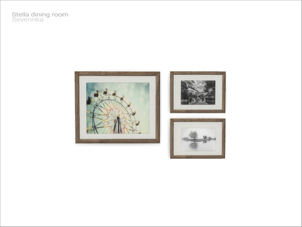 Sims 4 — [Stella diningroom] - paintings by Severinka_ — Paintings From the set 'Stella diningroom' Build / Buy category: