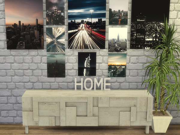 Sims 4 — Paintings Collection #1 by modelsims4 — - 10 different paintings (check out the whole set) - Made with