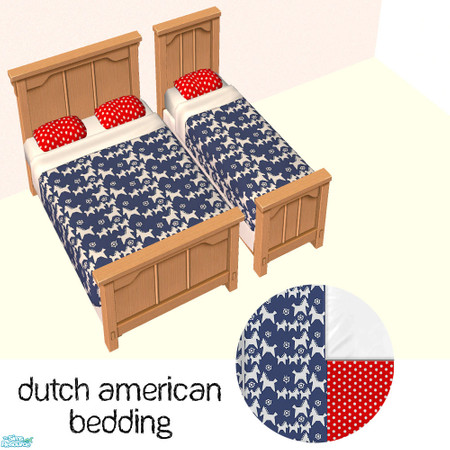 Sims 2 — Bedding Collection #8 - dutch american by agaliha5 — 