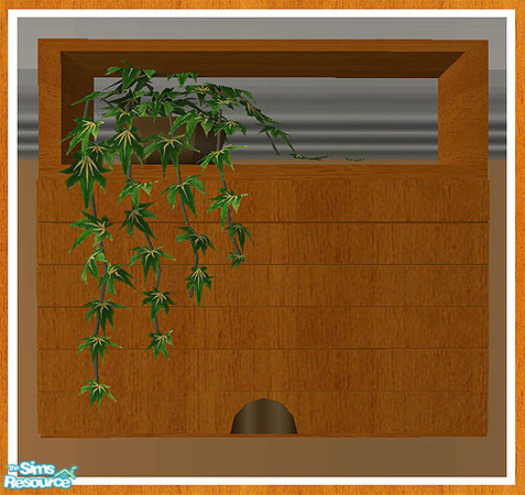 Sims 2 — MAXIMO Wall Cabinet - Ivy by simtomatic — This file recolours the ivy only. You will also need the master file