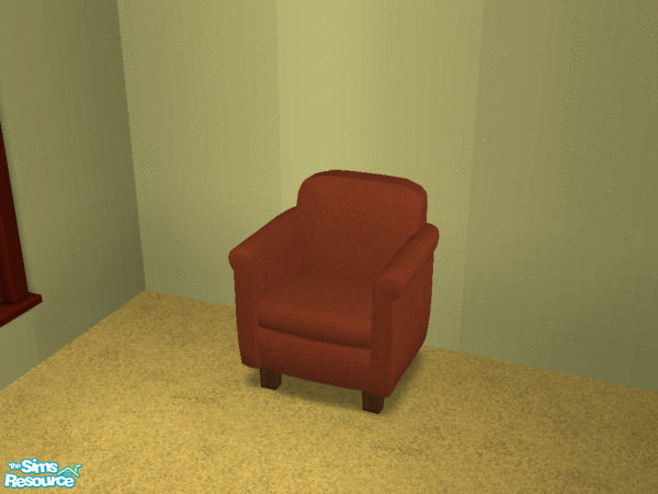 Sims 2 — Butterscotch Chair by chayann — Part of the Butterscotch Living Room.