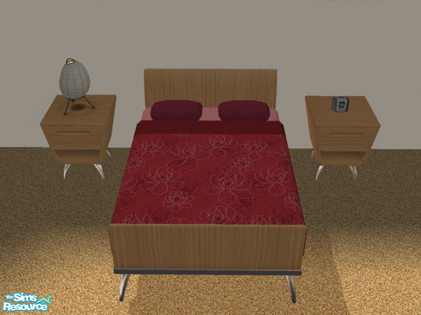 Sims 2 — Roses Bedding Set - 5 by s00z — 