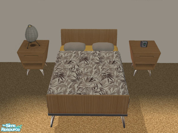 Sims 2 — Leaves Bedding Set - 6 by s00z — 