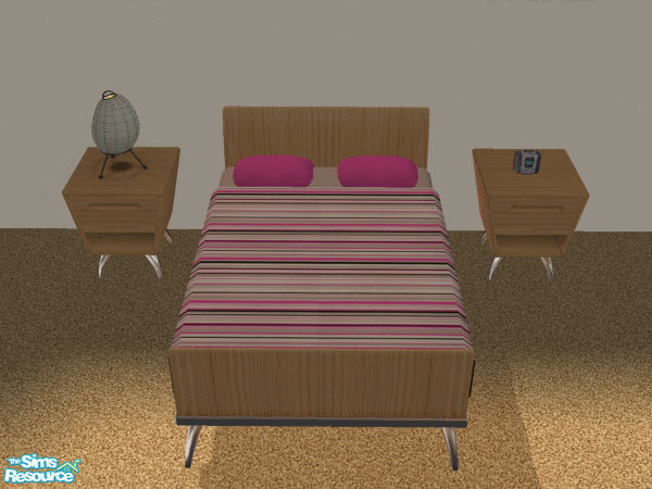 Sims 2 — Stripes Bedding Set - 4 by s00z — 