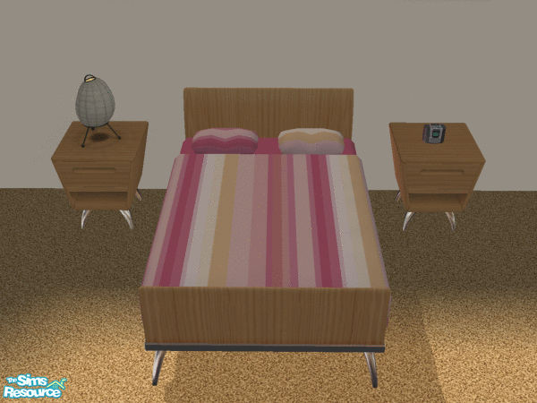 Sims 2 — Aerial Bedding Set - Pink by s00z — 