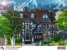 Sims 4 — Tudor Style House 2 by TheDismalSimmer — Here is some charming classical Tudor architecture built just for your