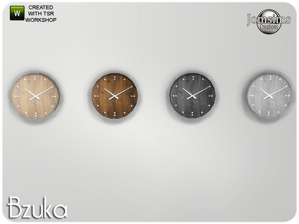 Sims 4 — bzuka dining wall clock by jomsims — bzuka dining wall clock