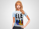 Sims 4 —  by felipewirys — Wear the T-shirt he does and show his support for diversity and love for Brazil.