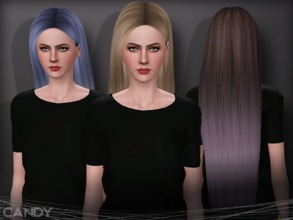 Sims 3 — Ade - Candy by Ade_Darma — New Hair Mesh No Morph all Bones assigned All LODs