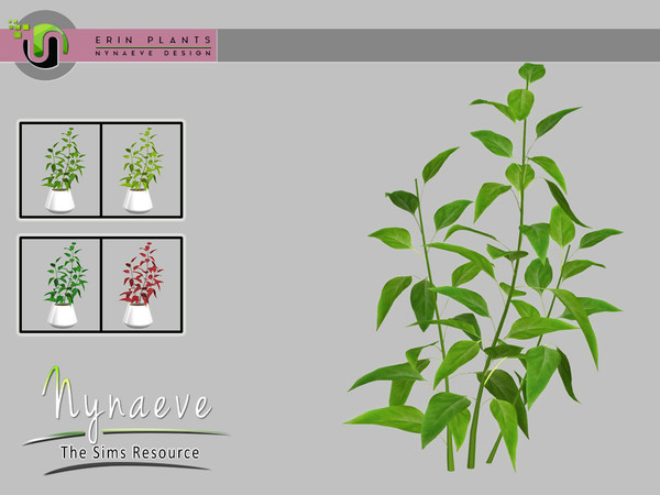 Sims 4 — Erin Plants - Bell Plant by NynaeveDesign — Erin Plants - Bell Plant Located in: Decor - Plants Price: 226