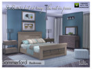 Sims 4 — Sommerford Bedroom  by Lulu265 — This is the last set that LuLu265 worked on. Her family asked that it be shared