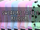 Sims 4 — Sweaters Pastels Recolor by Felixito — Sweaters Pastel recolor with mesh of EA
