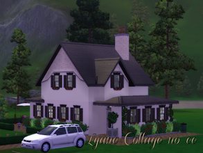 Sims 3 — Lyane Cottage by sgK452 — House for a couple. At 1st bedroom and attic bathroom. On the ground floor kitchen