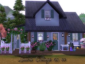 Sims 3 — Laura Cottage by sgK452 — Cottage without CC, the rooms are small, but it is a warm house that can accommodate a