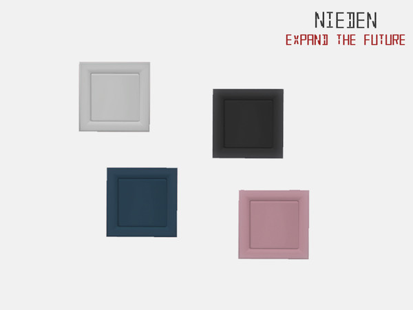 Sims 4 — NEIDEN Modern Switch by RightHearted — A switch for modern, contemporary homes. Its sleek design and shape and