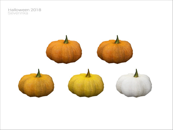 Sims 4 — [Halloween2018] - big pumpkin 02 by Severinka_ — Big pumpkin 02 From the set 'Halloween 2018' Build / Buy