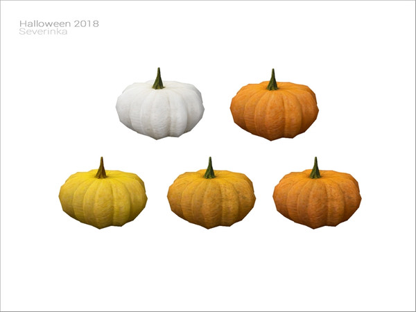 Sims 4 — [Halloween2018] - middle pumpkin 04 by Severinka_ — Middle pumpkin 04 From the set 'Halloween 2018' Build / Buy