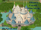 Sims 4 — Disney Castle, Sim Style by Gemma5 — Disney Castle, three stories complete with six bedrooms, six bathrooms,