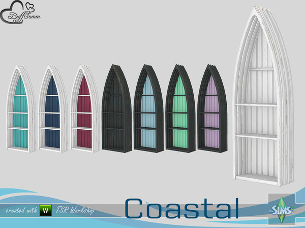 Sims 4 — Coastal Living Shelf 'Boat' by BuffSumm — Part of the *Coastal Living Set* Created by BuffSumm @ TSR