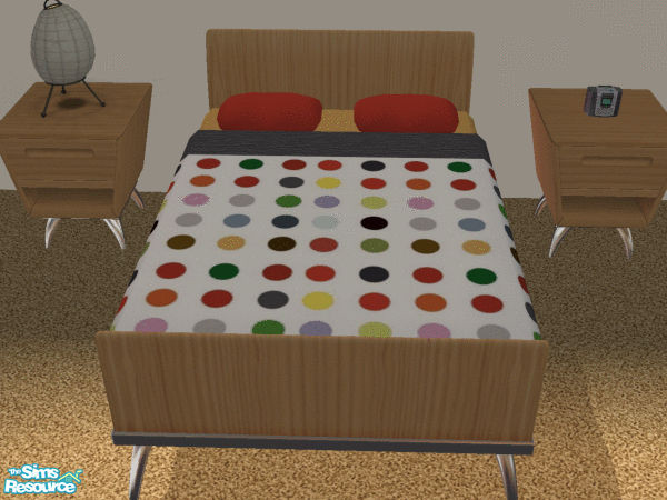 Sims 2 — Dotty Bedding by s00z — 