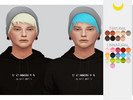 Sims 4 — Hair Retexture Male 05  Stealthic Psycho by Kalewa-a — -Comes in 26 swatches -Custom Thumbnail -Need's Mesh