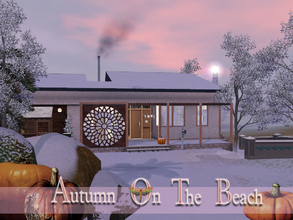 Sims 3 — Autumn On The Beach by fredbrenny — Yes. Sometimes it is not sunny and warm at the beach. You buy a beach house