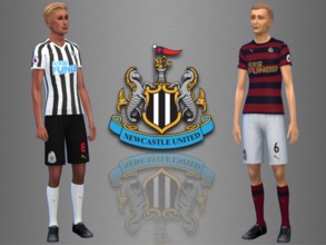 Sims 4 — Newcastle United Kit 2018/19 (fitness needed) by RJG811 — Newcastle United Kit 2018/19 Jerseys -Home, Jonjo
