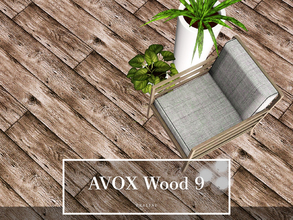 Sims 3 — AVOX Wood 9 by Pralinesims — By Pralinesims 