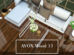 Sims 3 — AVOX Wood 13 by Pralinesims — By Pralinesims 