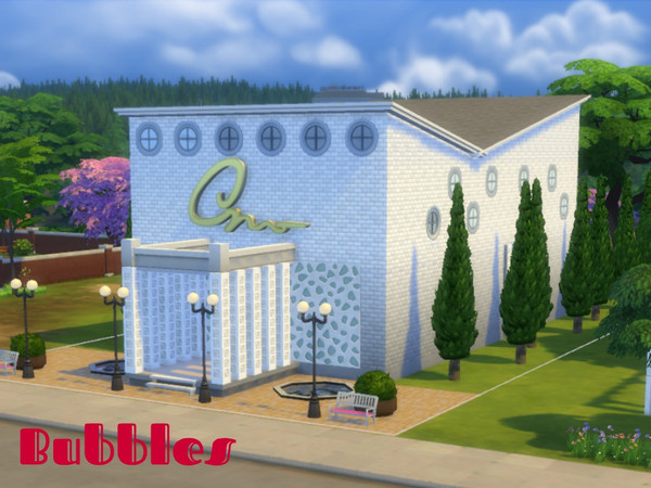 Sims 4 — Bubbles (no CC) by Alex_Harris — Bubbles is a fun nughtclub for your sims to spend their weekends at! It has a