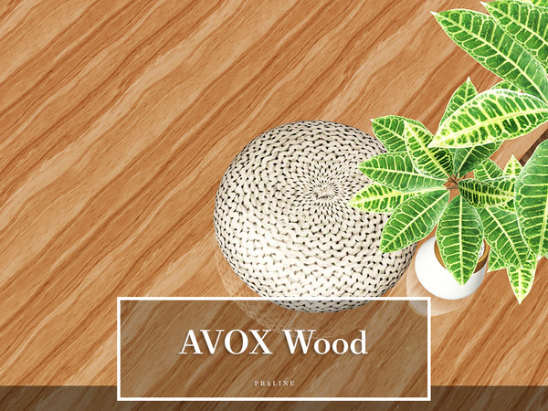 Sims 3 — AVOX Wood by Pralinesims — By Pralinesims 
