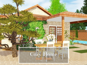 Sims 3 — Cozy Home by Pralinesims — Base game NO EP's and SP's