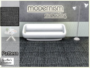 Sims 3 — Modernism carpet pattern by Ani's Creations by AniFlowersCreations — Modern and exquisite, this carpeting will